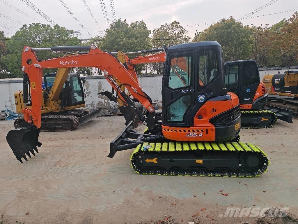 Kubota U 55-4 حفارات صغيرة أقل من 7 طن (حفارات صغيرة)