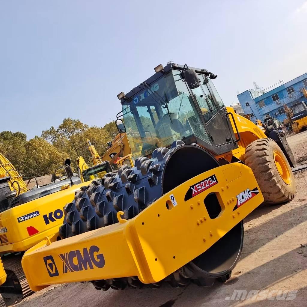XCMG XS 223 J مداحل أحادية الأسطوانة