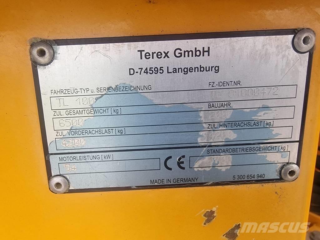 Terex TL 100 لوادر بعجل