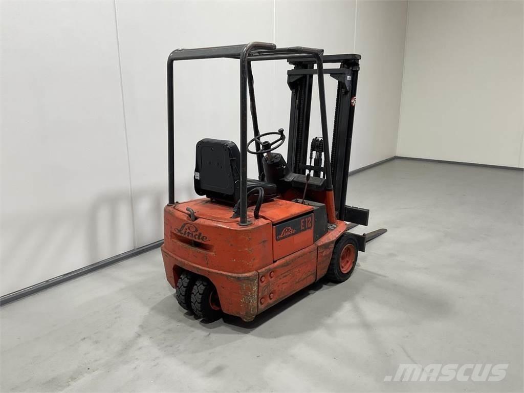 Linde E12 شاحنات ذات رافعات شوكية تعمل بالكهرباء