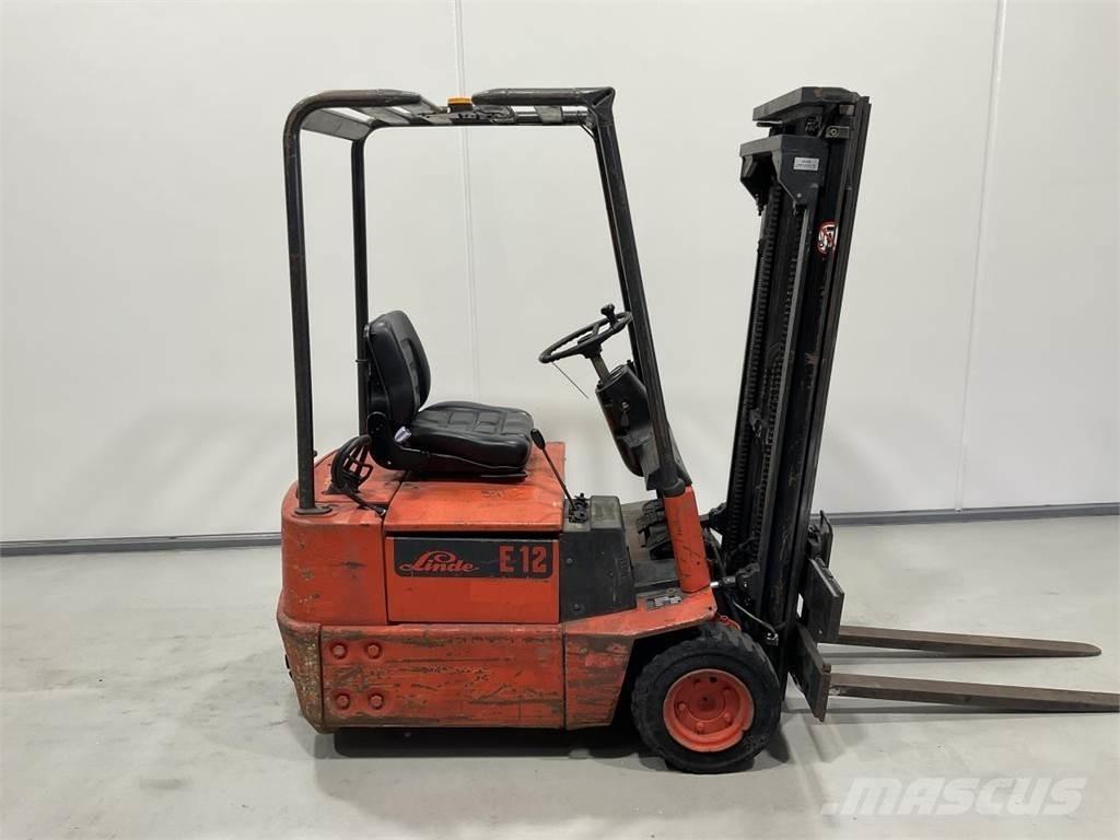 Linde E12 شاحنات ذات رافعات شوكية تعمل بالكهرباء