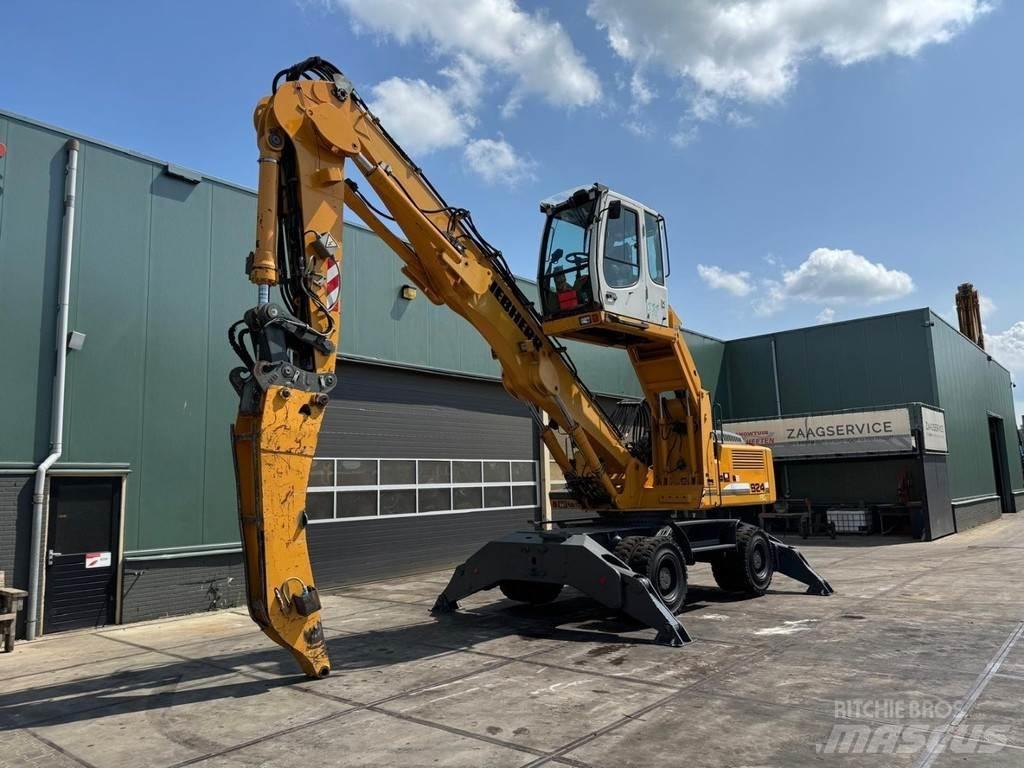 Liebherr A 924 C مناولات المخلفات / مناولات صناعية