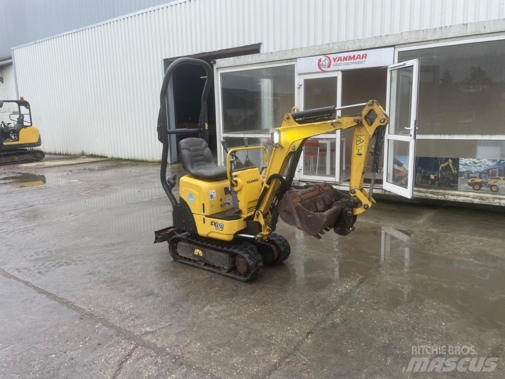 Yanmar SV08 (AH930) حفارات صغيرة أقل من 7 طن (حفارات صغيرة)