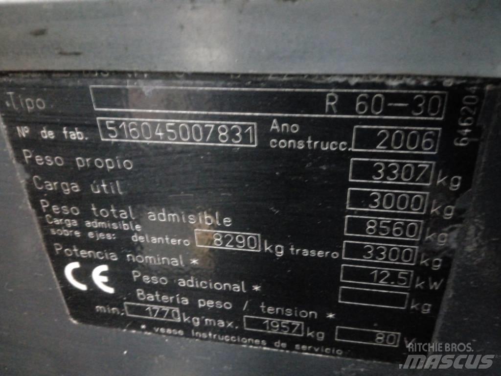 Still R 60-30 شاحنات ذات رافعات شوكية تعمل بالكهرباء