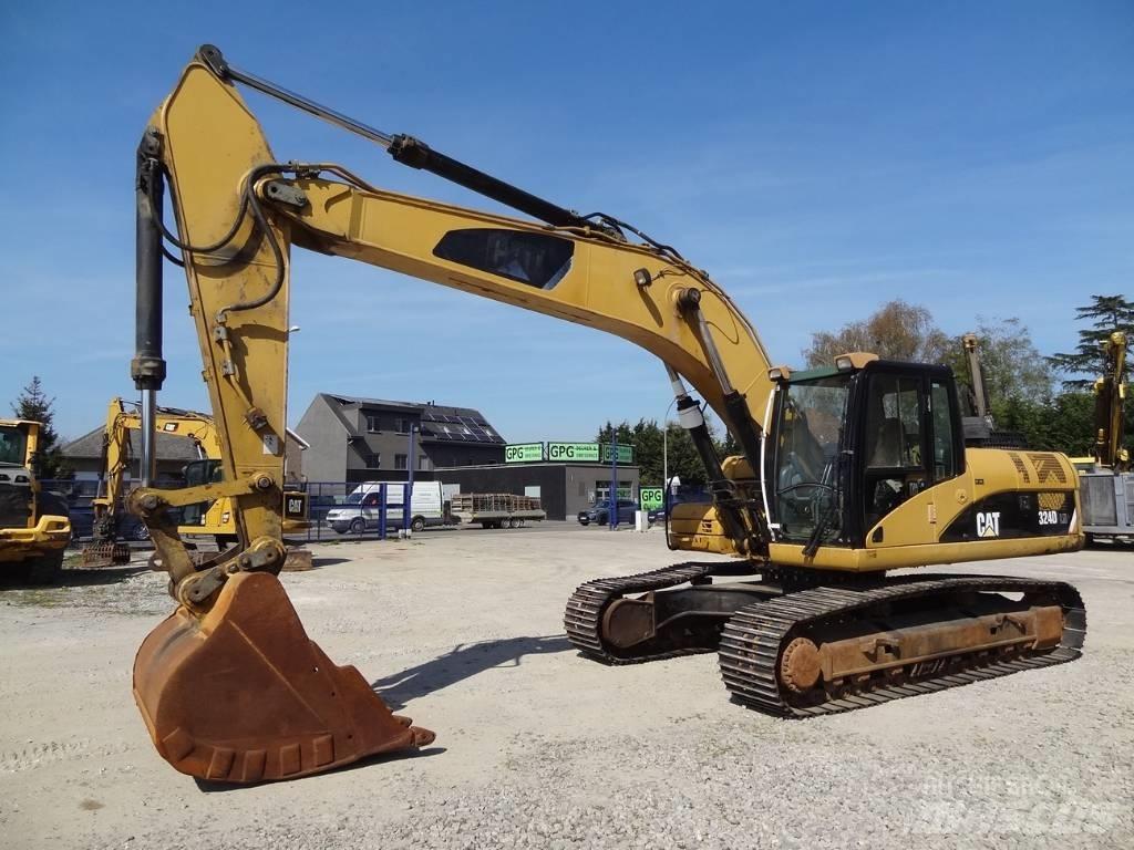 CAT 324 D LN حفارات زحافة