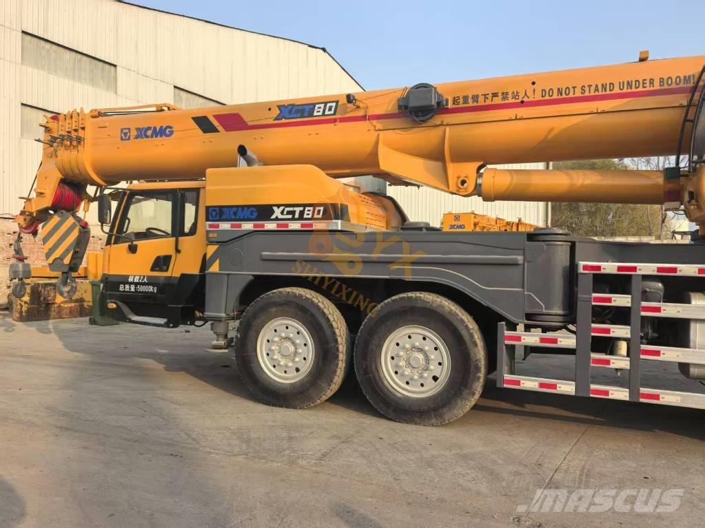 XCMG XCT 80LC5 رافعات صالحة لكل أنواع الطرق