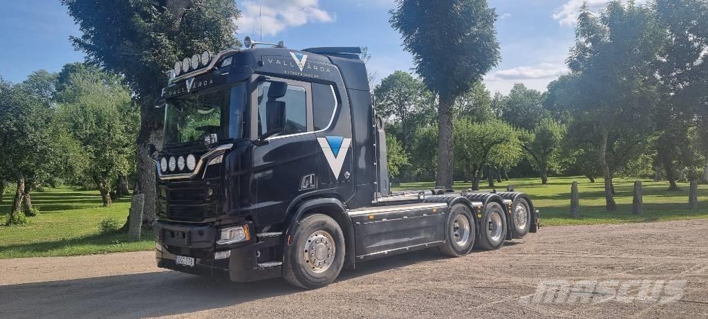Scania R660 شاحنات الرافعات الخطافية