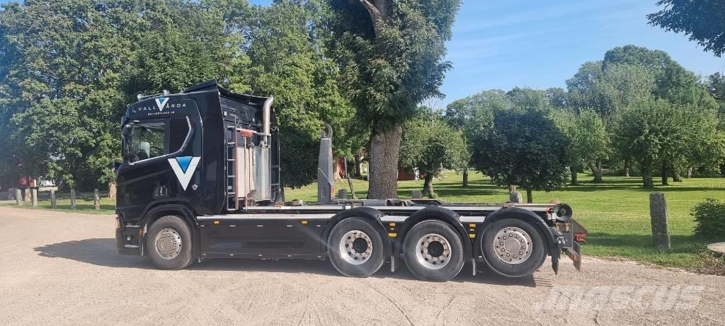 Scania R660 شاحنات الرافعات الخطافية