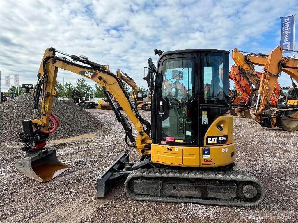 CAT 303.5 E CR حفارات صغيرة أقل من 7 طن (حفارات صغيرة)