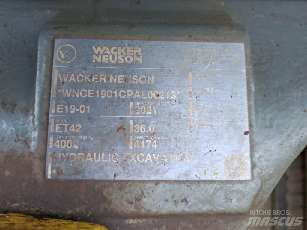 Wacker Neuson ET42 حفارات زحافة