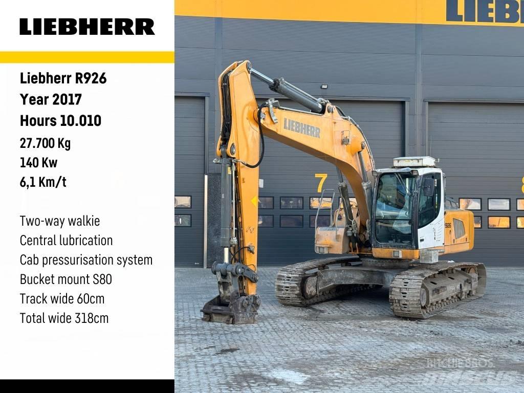 Liebherr R 926 LC حفارات زحافة