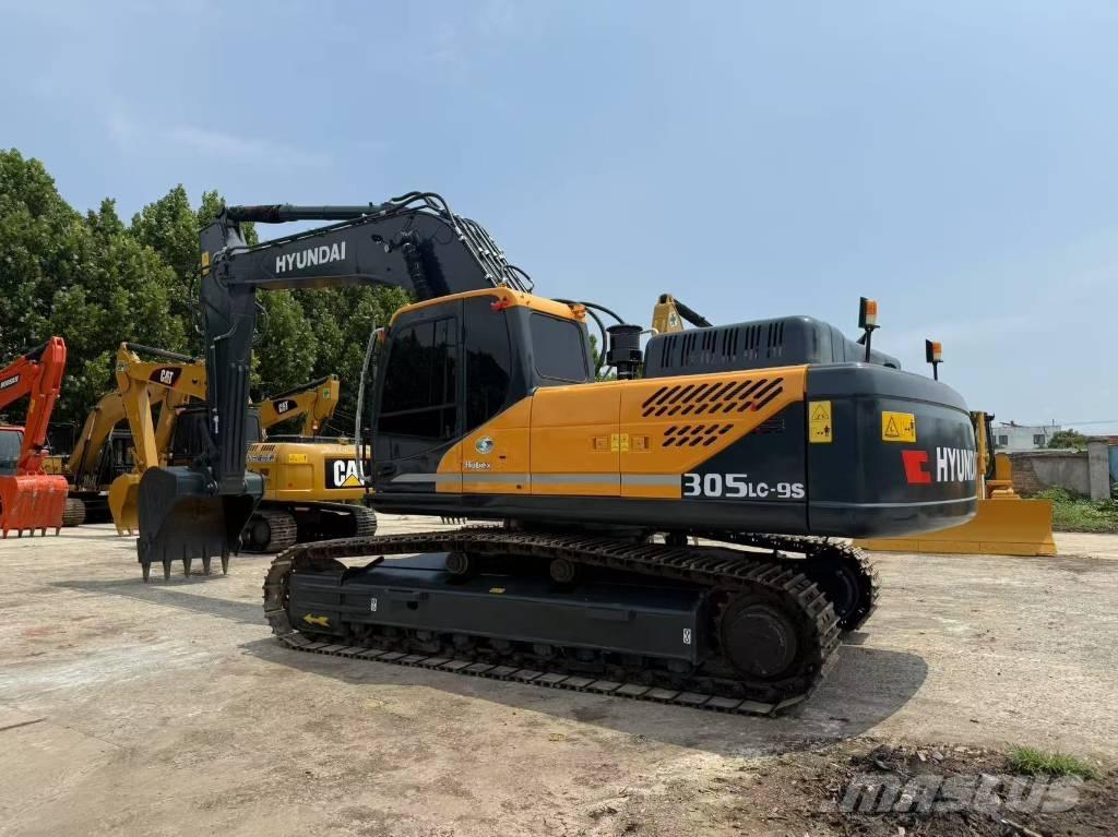 Hyundai 305lc-9s حفارات وسط 7 طن - 12 طن