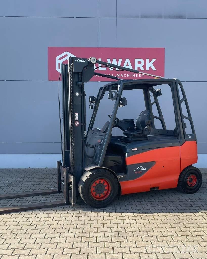 Linde E 50 شاحنات ذات رافعات شوكية تعمل بالكهرباء