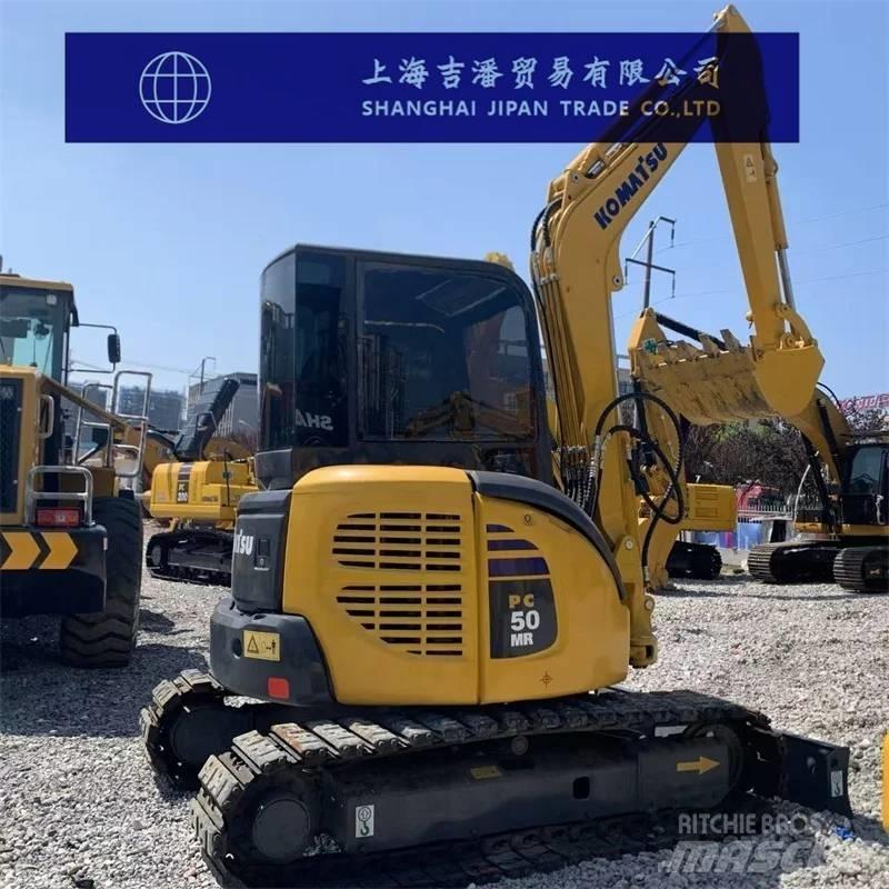 Komatsu PC 50 MR حفارات صغيرة أقل من 7 طن (حفارات صغيرة)