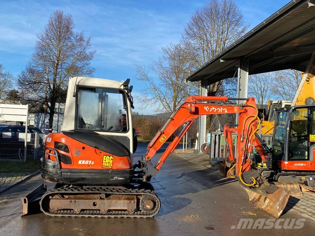 Kubota KX 61-3 حفارات صغيرة أقل من 7 طن (حفارات صغيرة)