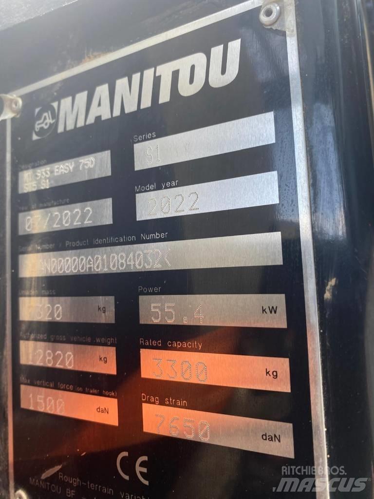 Manitou MT 933 Easy مناولات متداخلة