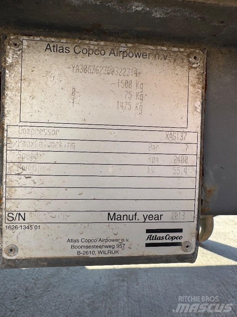 Atlas Copco XAS 137 مكابس