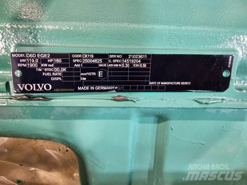 Volvo D6D EGE2 محركات