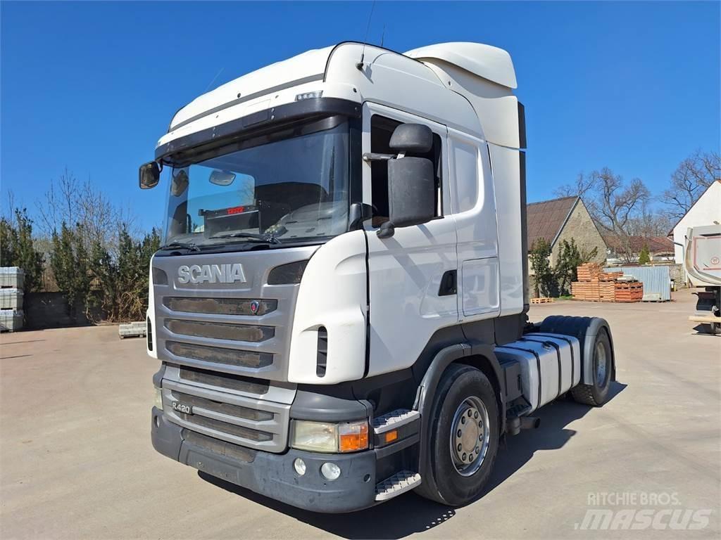 Scania R420 وحدات الجر