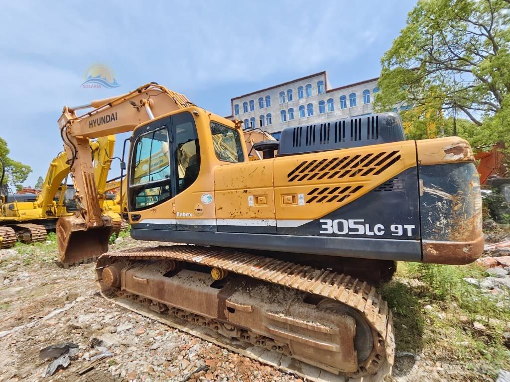 Hyundai R305LC-9T حفارات زحافة