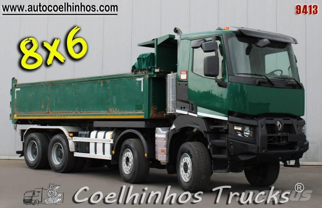 Renault K 460  8x6 شاحنات قلابة