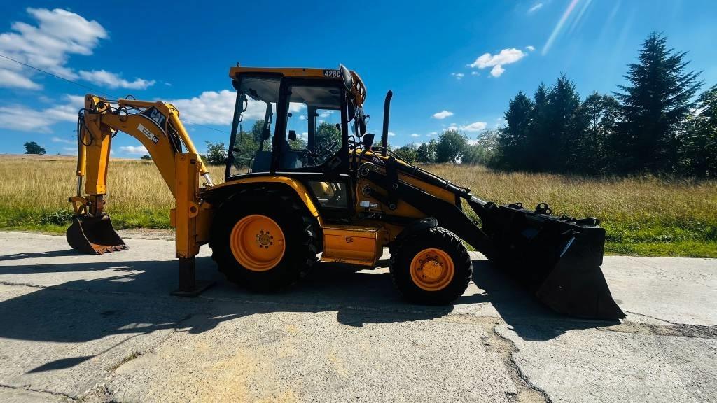 CAT 428 C لوادر ذات جرافات عكسية
