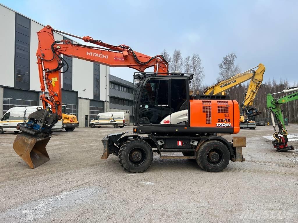 Hitachi ZX 170 W-6 حفارات بعجل