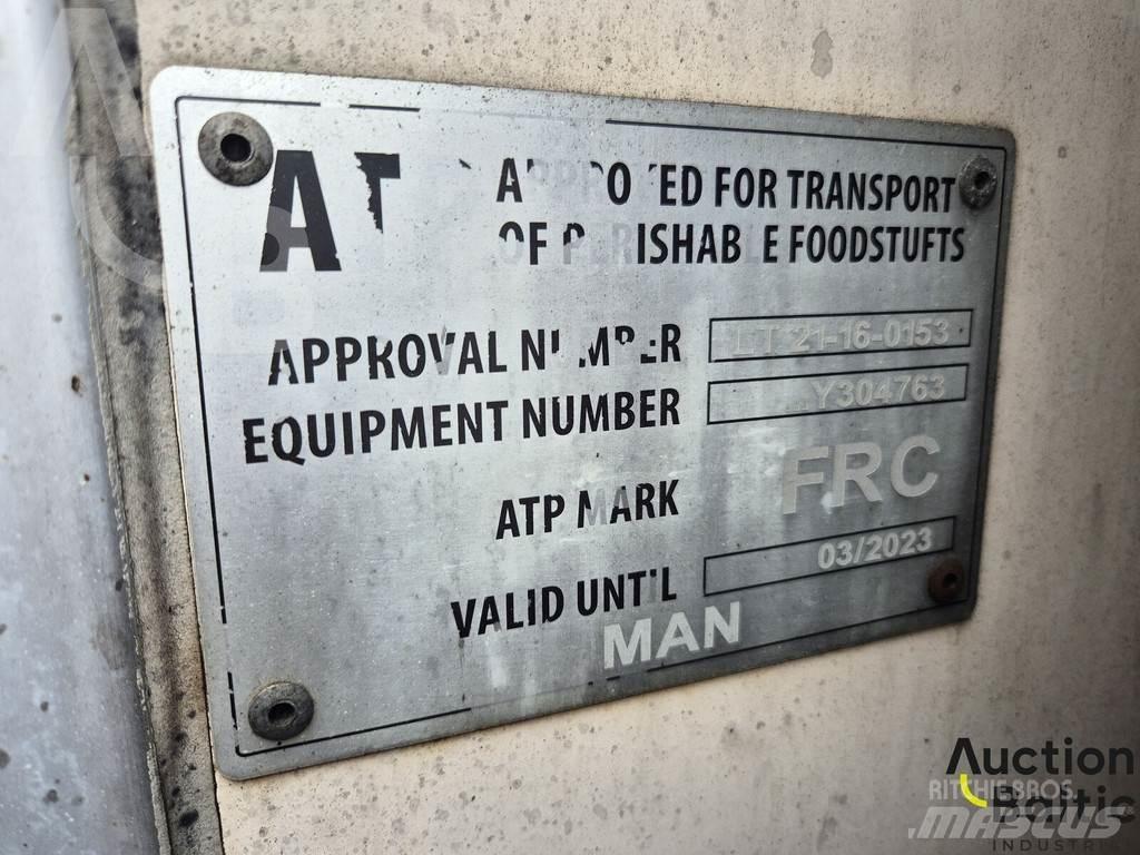 MAN TGM18.290 شاحنات بدرجة حرارة قابلة للضبط