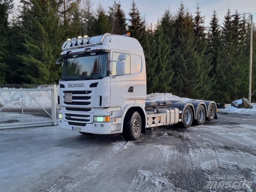 Scania R 480 8x4 شاحنات بمقصورة وهيكل