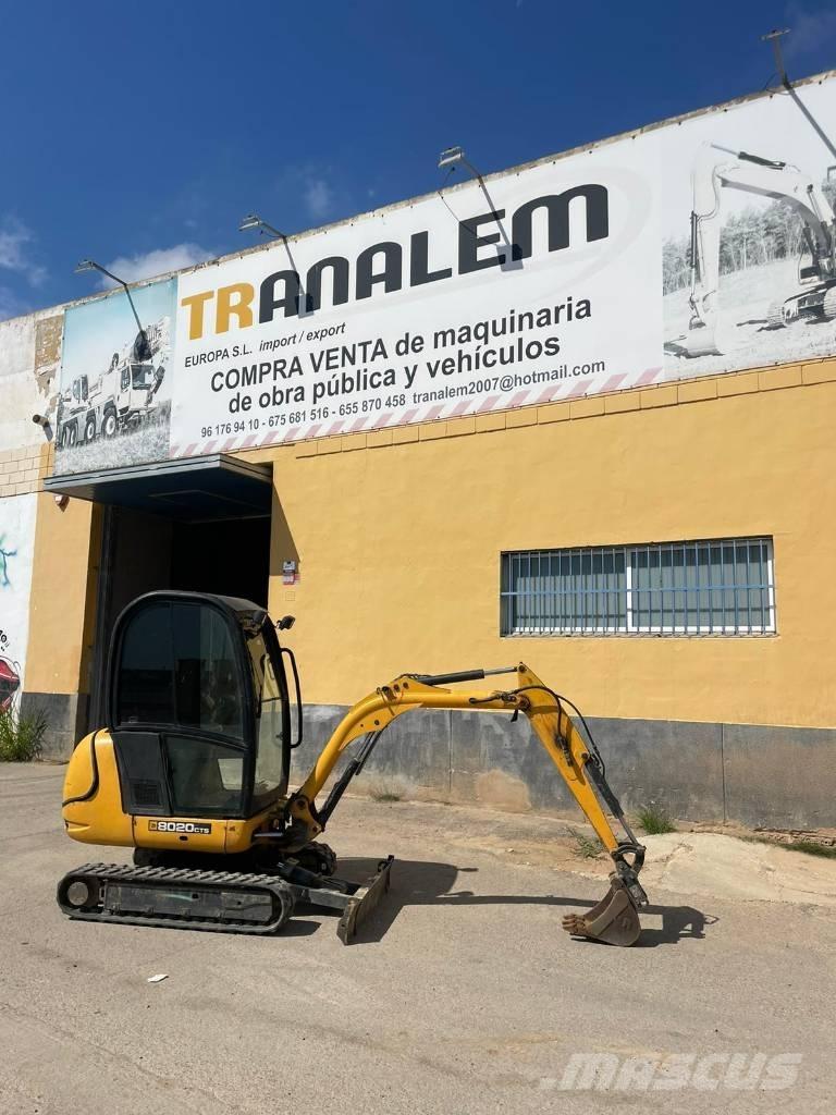 JCB 8020 حفارات صغيرة أقل من 7 طن (حفارات صغيرة)