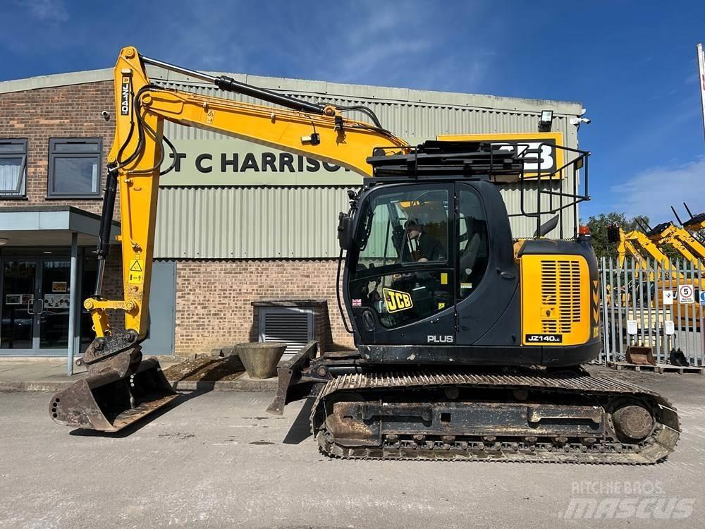JCB JZ140LC DOZER حفارات زحافة