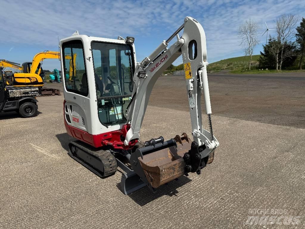 Takeuchi TB 216 حفارات صغيرة أقل من 7 طن (حفارات صغيرة)