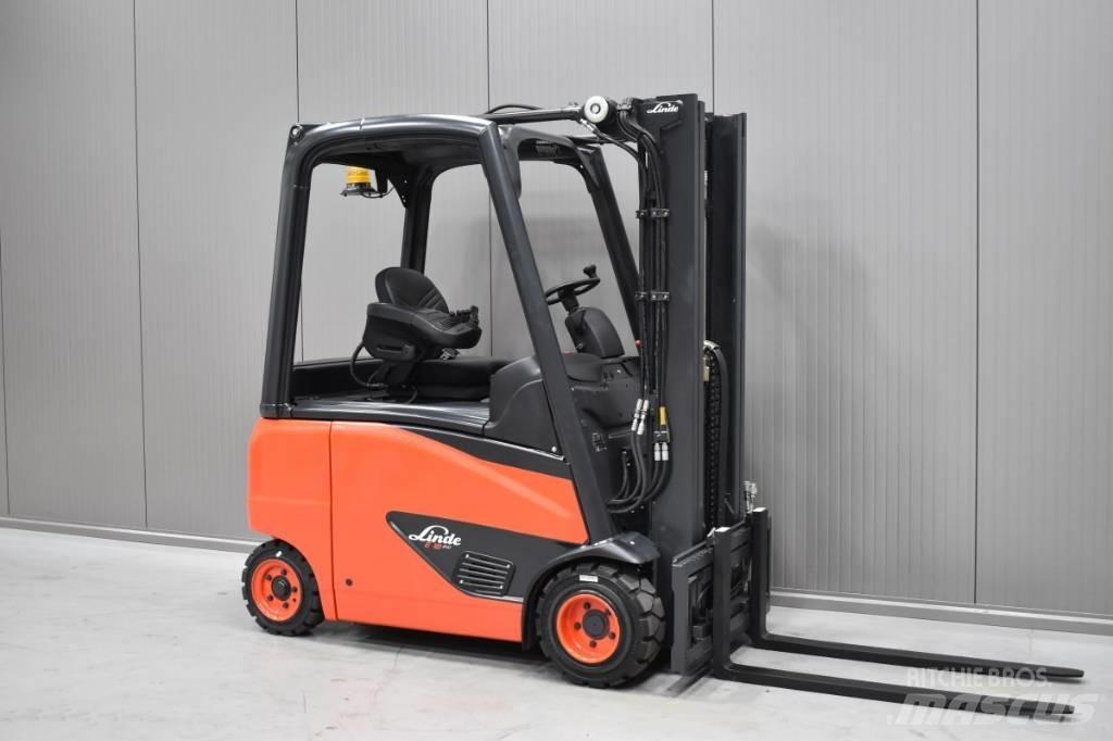 Linde E 18 PH - 02 شاحنات ذات رافعات شوكية تعمل بالكهرباء