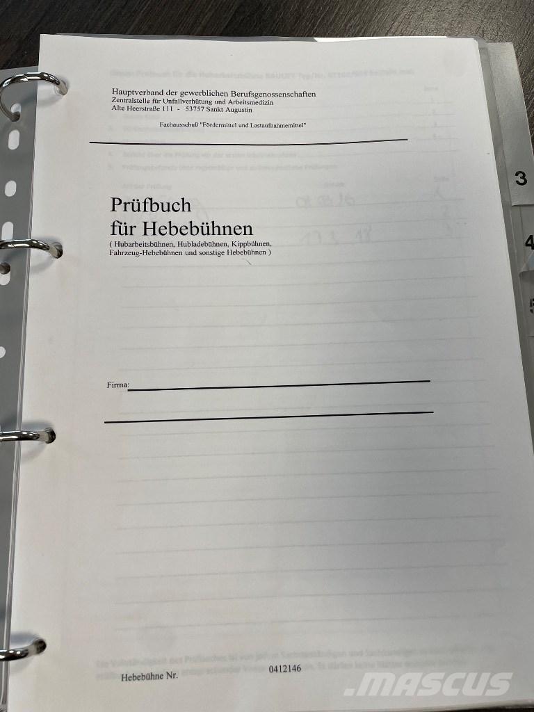 Bluelift SA 16 SOLD رافعات سلة مفصلية