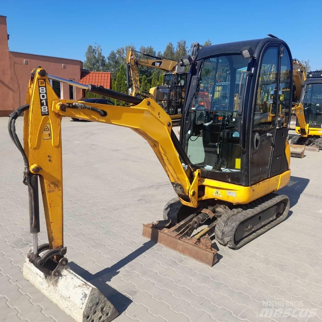 JCB 8018 CTS حفارات صغيرة أقل من 7 طن (حفارات صغيرة)