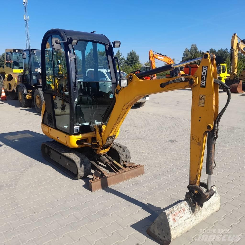 JCB 8018 CTS حفارات صغيرة أقل من 7 طن (حفارات صغيرة)