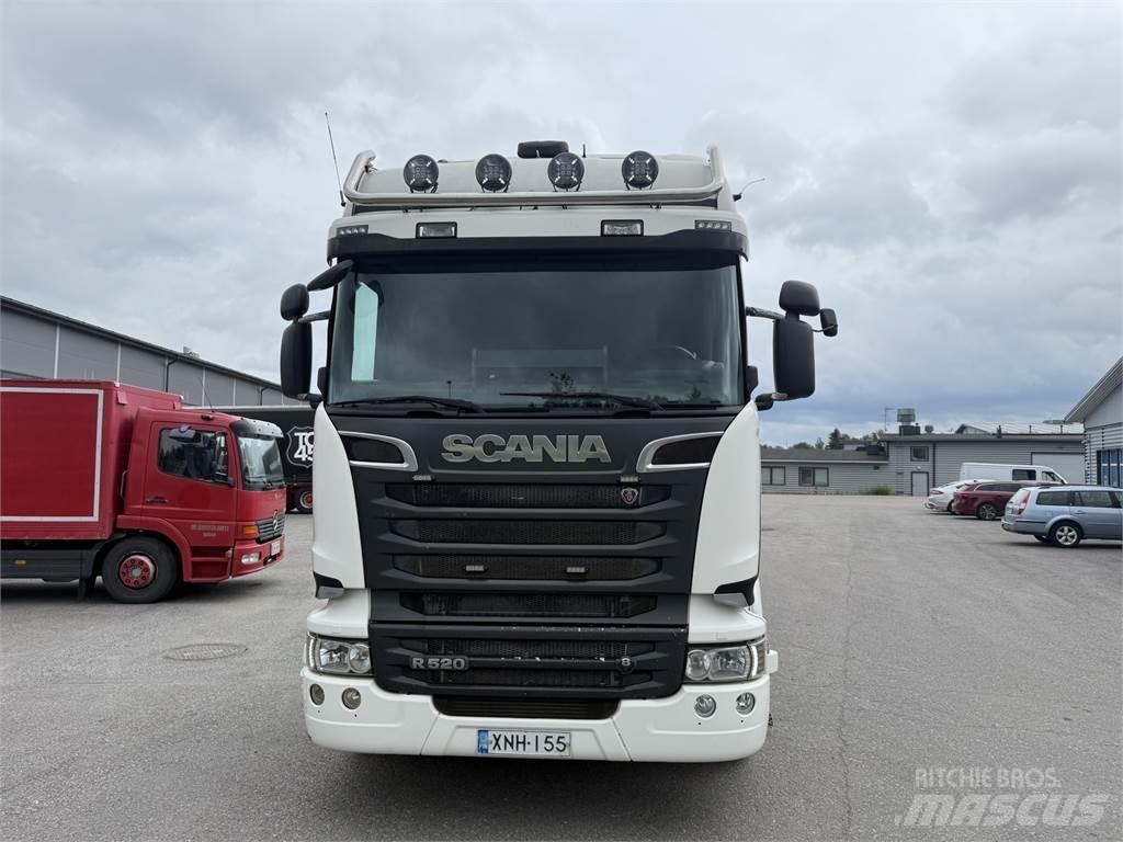 Scania R 520 6X2 شاحنات الرافعات الخطافية