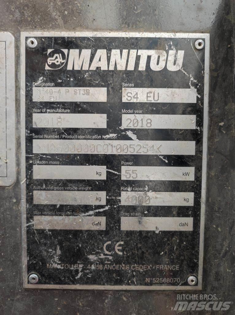 Manitou M 40.4 شاحنات الطرق الوعرة