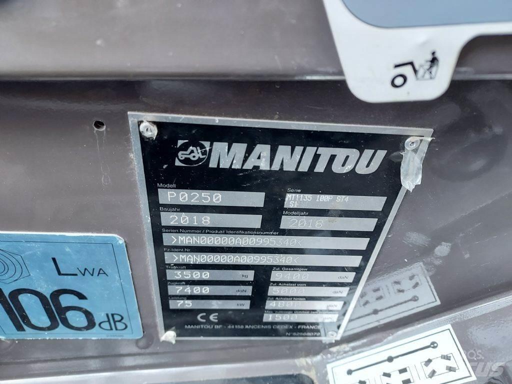 Manitou MT 1135 مناولات متداخلة