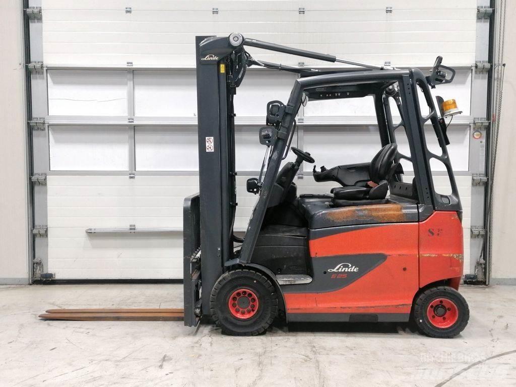 Linde E25H-01/600 شاحنات ذات رافعات شوكية تعمل بالكهرباء