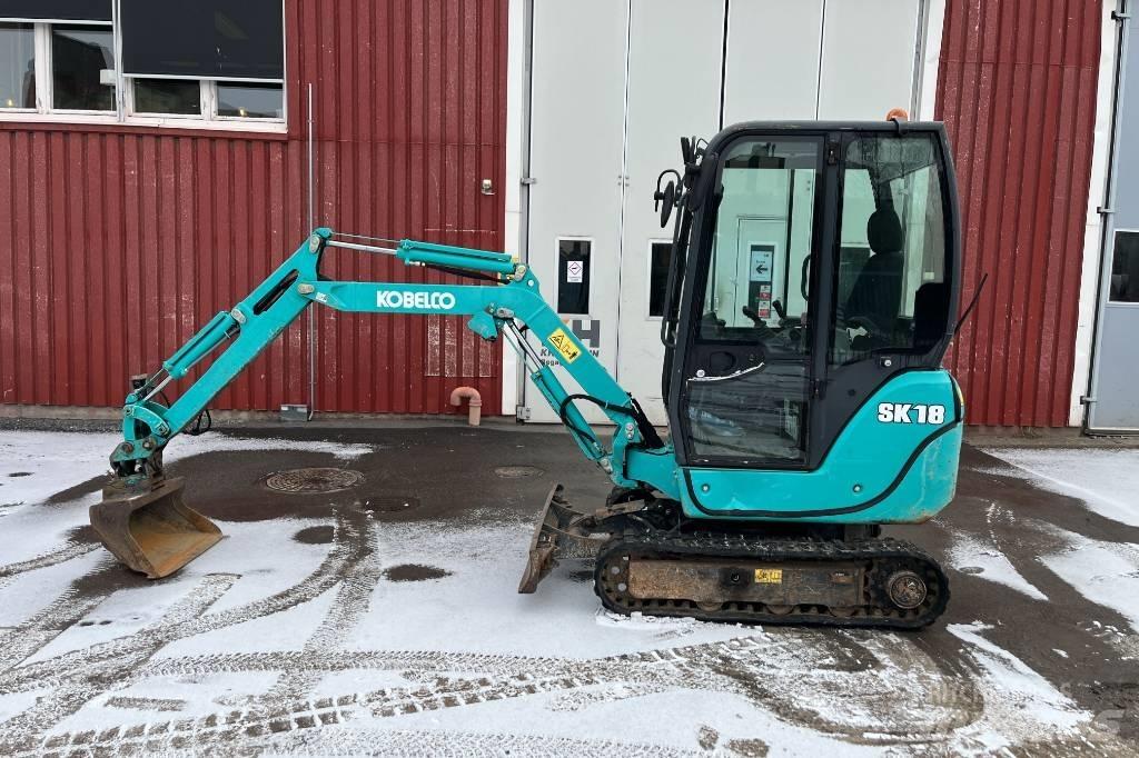 Kobelco SK 18 حفارات صغيرة أقل من 7 طن (حفارات صغيرة)