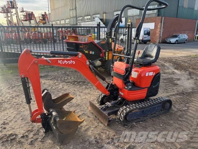 Kubota U 10-3 حفارات صغيرة أقل من 7 طن (حفارات صغيرة)