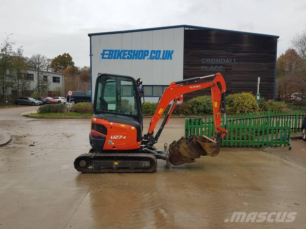 Kubota U27-4 حفارات صغيرة أقل من 7 طن (حفارات صغيرة)