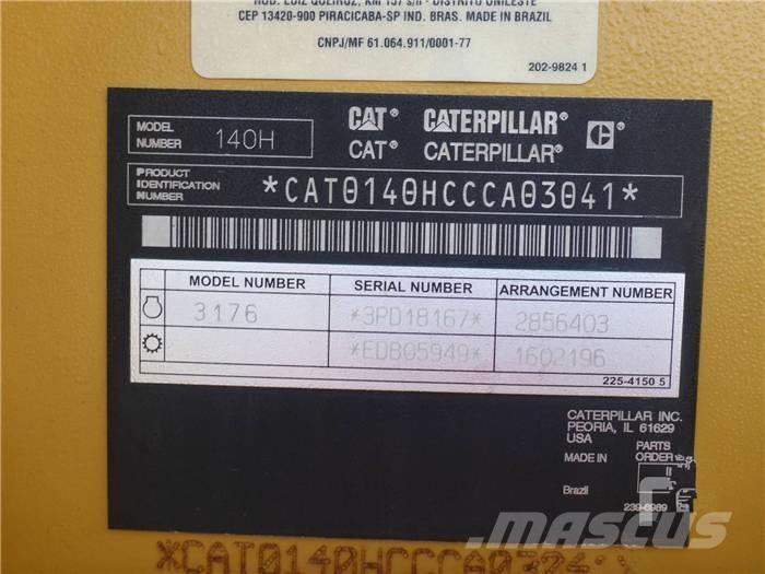 CAT 140 H معدات تمهيد الطرق