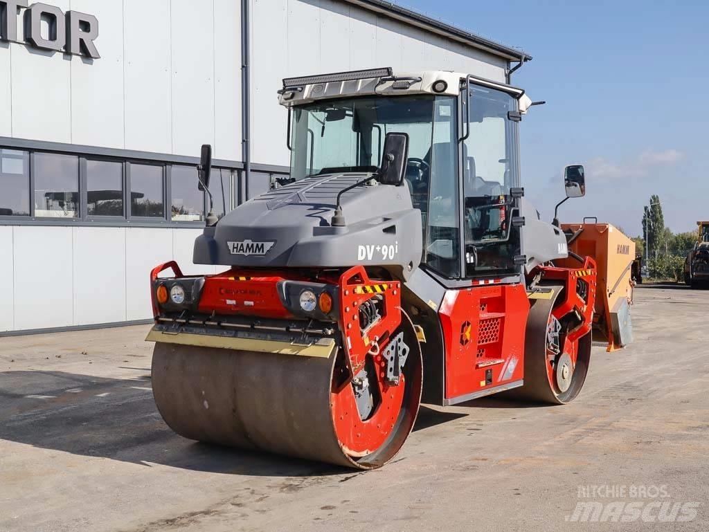 Hamm DV+ 90i VV-S مداحل ثنائية الاسطوانة