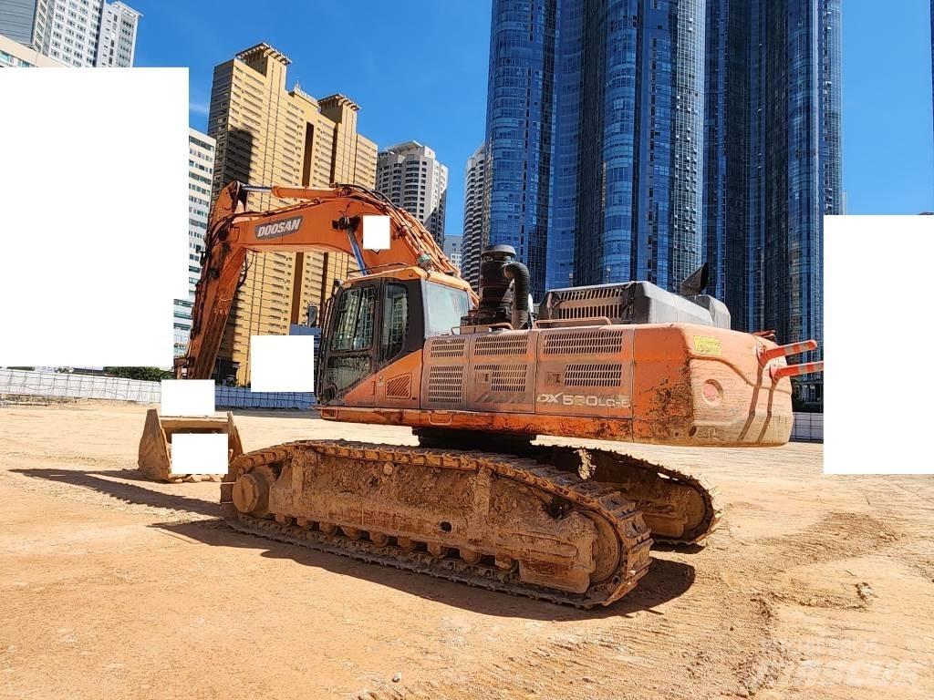 Doosan DX 530 LC-3 حفارات زحافة