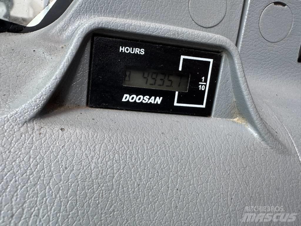 Doosan DX 165 W-5 حفارات بعجل