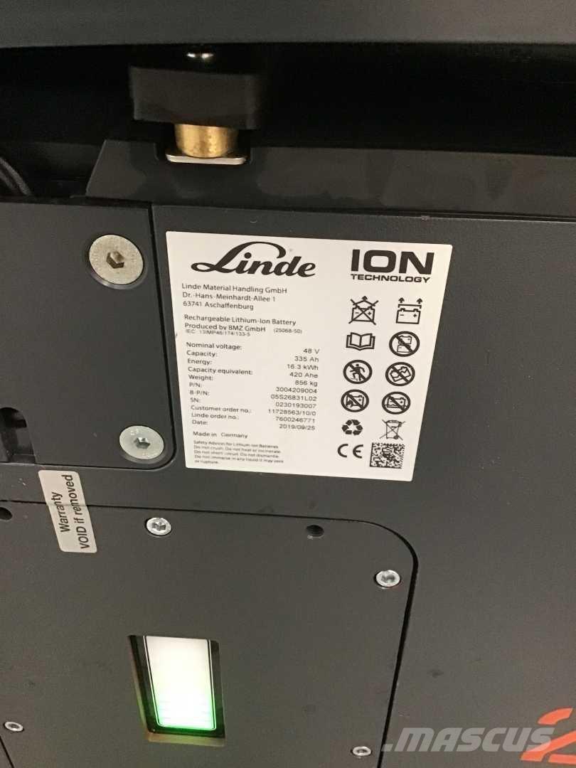Linde E16 ION شاحنات ذات رافعات شوكية تعمل بالكهرباء