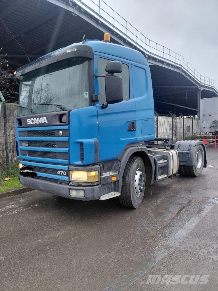 Scania 124 L 470 وحدات الجر