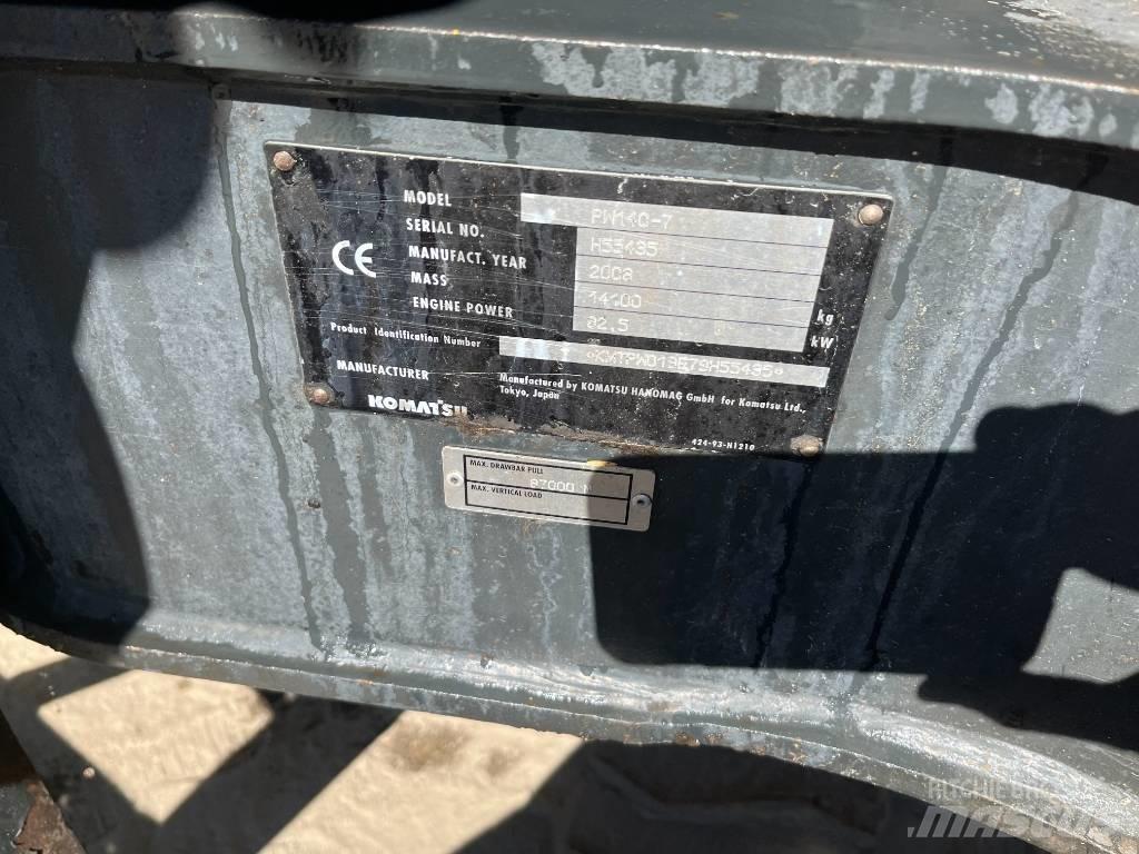 Komatsu PW 140-7 حفارات بعجل